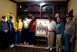 James Goldsberry, NS, Walt Titchenell, Jim Reid, Don Coshey, Billie Williams, Gene Smith and Darwin Heffner.
