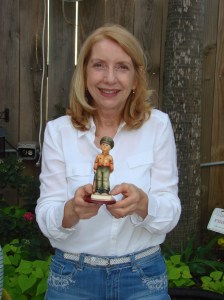 Ava LaChance WINNER of the Hummel figurine "Soldier Boy" drawing