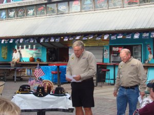 Pete Guthrie reading the Names of our KIA's from 10/68 to 9/69