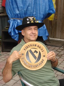 Don Coshey the Winner of the Charlie Troop Plaque Drawing