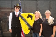 Danny Walton, Diane Walton Gleaton and Kathleen Walton Gold Star Family members